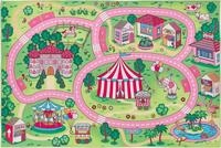 LUXOR living Teppich Kinderstra&szlig;enteppich PINKWONDER, 150 x 100 cm, rechteckig