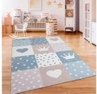 Paco Home Kinderteppich Eliz 391, rechteckig, H&ouml;he: 12 mm, Kurzflor,...