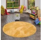Pergamon Kinderteppich Super Soft Kinder Hochflor Teppich Silky Kids Rund,