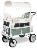 Wonderfold Bollerwagen VW4 Volkswagen KinderVan f&uuml;r 2 Kinder / Bollerwagen