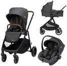 Bebeconfort Kinder-Buggy Bebeconfort Luvia Trio, Kinderwagen 3 in 1, 0&ndash;4...