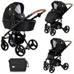 Lorelli Kombi-Kinderwagen Kombikinderwagen Rimini, 2 in 1 Tragewanne Sportsitz