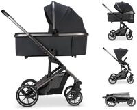 Osann Kombi-Kinderwagen Juntos, mit Babywanne, Sportsitz, gefederte