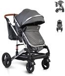 Moni Kombi-Kinderwagen Kinderwagen Gala, Tragetasche Sportsitz umbaubar...
