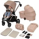 lionelo Kinder-Buggy CARMINE 2IN1, (Set), 2in1/GravelTech/Anti-Reflux/AiryDots/UPF50+