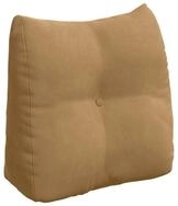 vidaXL R&uuml;ckenkissen R&uuml;ckenkissen Braun 45 x 24 x 50 cm Samt, 1-tlg.
