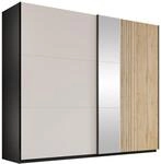 MIRJAN24 Kleiderschrank Evora 250 (mit zwei Schiebet&uuml;ren und zwei Schubladen)