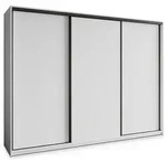 Masseno Schwebet&uuml;renschrank NISSE 250 cm Kleiderschrank 3 T&uuml;ren und 4...