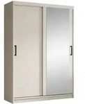 Beautysofa Kleiderschrank HELA moderner Kleiderschrank mit Spiegel