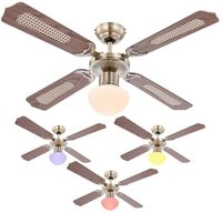 GLOBO LIGHTING Deckenventilator, Smart Decken Ventilator App Sprach Steuerung...