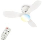 Briloner Leuchten LED Deckenleuchte PAN, dimmbar &uuml;ber Fernbedienung, LED fest