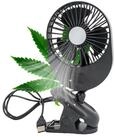 TronicXL Mini USB-Ventilator Grow Ventilator mit Clip Klemme Clipventilator f&uuml;r