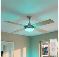 V-TAC Deckenventilator, Deckenventilator Deckenlampe dimmbar Fernbedienung