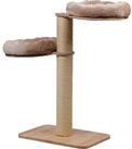 dobar Tierhaus Kratzbaum "Sleepy" aus Holz, Ma&szlig;e ca.: 40 x 100 x 90 cm -...