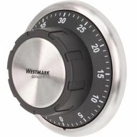 WESTMARK Eieruhr mechanisch, magnetisch, 1-60 Minuten, Edelstahl/Kunststoff,...