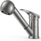 LuxusKollektion K&uuml;chenarmatur Wasserhahn K&uuml;che Edelstahl mit Brause...