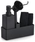 Zeller Present Seifenspender zeller Seifenspender NERO LBH 20.20x7x20 cm schwarz