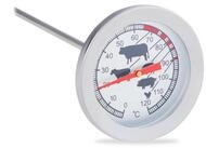 relaxdays Grillthermometer 4 x Edelstahl Einstichthermometer