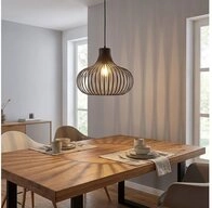 GLOBO LIGHTING Pendelleuchte, Leuchtmittel inklusive, Warmwei&szlig;, LED...