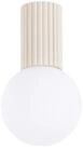 SOLLUX lighting Deckenleuchte Plafond Halo Beige Ip44, Nicht enthalten