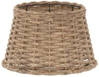 vidaXL Lampenschirm Lampenschirm Braun &Oslash;38x23 cm Korbweide