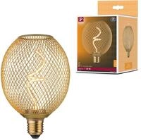 Paulmann LED-Leuchtmittel Metallic Glow Standard 230V LED Globe dimmbar...