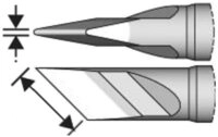 JBC Tools L&ouml;tkolben JBC Tools C210018 L&ouml;tspitze Sonderform, klingenf&ouml;rmig