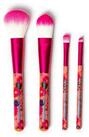 Legami Federm&auml;ppchen Legami Oh My Glow! Flowers Make-up-Pinsel 4er-Set, vegan