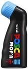 uni-ball Lackmarker uni-ball POSCA MOP&acute;R PCM-22 Marker - 3-19 mm - hellblau