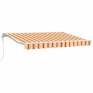 vidaXL Markise Markisenrahmen Mehrfarbig 250 x 200 cm (1-St)