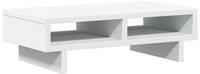 vidaXL Monitorst&auml;nder Monitorst&auml;nder Wei&szlig; 50x27x15 cm Holzwerkstoff