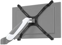 hjh OFFICE Monitor-Halterung Monitorhalterung Vm-A4 Stahl, (bis 27 Zoll, VESA...