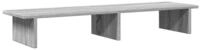 vidaXL Monitorst&auml;nder Monitorst&auml;nder Grau Sonoma 100x27x15 cm Holzwerkstoff