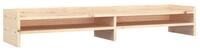 vidaXL Monitorst&auml;nder Monitorst&auml;nder 100x24x16 cm Massivholz Kiefer