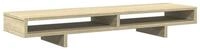 vidaXL Monitorst&auml;nder Monitorst&auml;nder Sonoma-Eiche 100x27x15 cm Holzwerkstoff