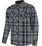 Rusty Stitches Motorradjacke Noah Fleece Tech blau XL/54