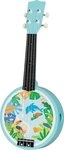 goki Spielzeug-Musikinstrument Banjo f&uuml;r Kinder, niedliches Tierdesign, mit 4