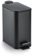 Zeller Present Stoff Treteimer m. Soft Close, 5 ltr, Metall/Kunsststoff