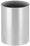 PROREGAL&reg; Papierkorb Stillvoller runder Metall Papierkorb, 15L Hx&Oslash;...