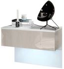 Vladon Nachttisch Sleep (Nachttischschrank, mit Schublade zur Wandmontage),...