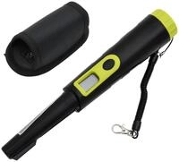 vidaXL Metalldetektor Metalldetektor-Pinpointer mit LCD-Display Schwarz und Gelb