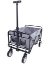 Linder Exclusiv GmbH Handwagen Faltbarer Mini Bollerwagen Transportwagen...