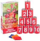 relaxdays Spiel Dosenwerfen f&uuml;r Kinder