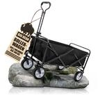 BigDean Bollerwagen Bollerwagen faltbar 100kg belastbar 105L robuster...