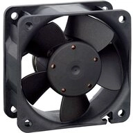 EBM Papst Geh&auml;usel&uuml;fter EBM Papst 612 NGN Axiall&uuml;fter 12 V/DC 40 m&sup3;/h (L x...