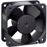 EBM Papst Geh&auml;usel&uuml;fter EBM Papst 612NGH Axiall&uuml;fter 12 V/DC 43 m&sup3;/h (L x B...