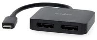 Nedis CCGB64375BK02 Audio- & Video-Kabel, USB-C Adapter, USB-C Adapter, USB-C,