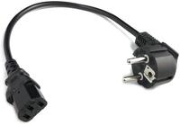 TronicXL Kurzes Stromkabel Kaltger&auml;tekabel kurz PC Computer Monitor Drucker