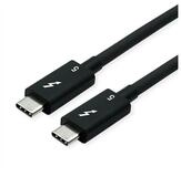 ROLINE Thunderbolt&trade; 5 Kabel, USB C-C, ST/ST USB-Kabel, USB Typ C (USB-C)...