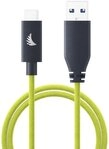 Angelbird USB-A auf USB-C 3.2 Solid Flex&trade; Kabel Lime 32cm Objektivzubeh&ouml;r